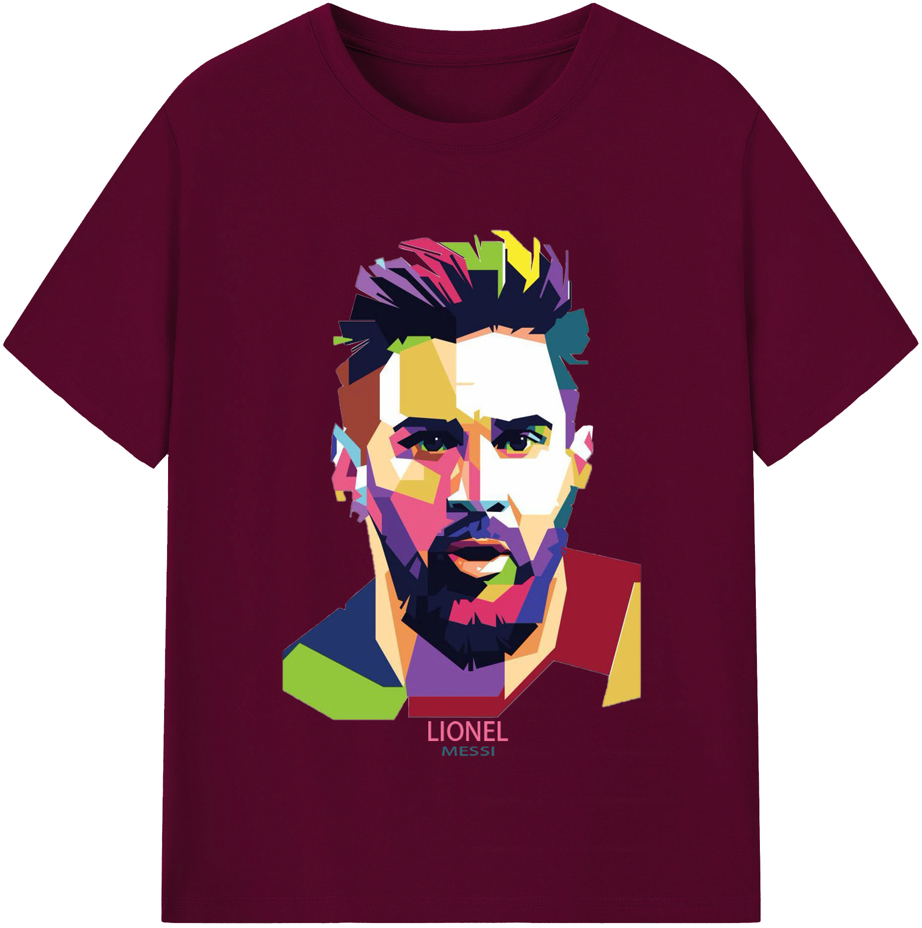 （画像用）  レディースカジュアルプリントTシャツ（綿100％）